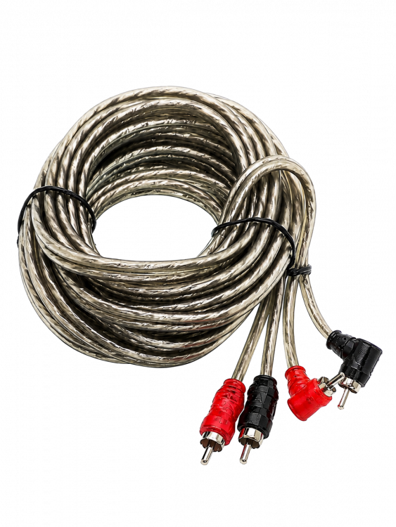 Межблочный аудио кабель 2RCA для авто 5 метров TDS TS-CAD11